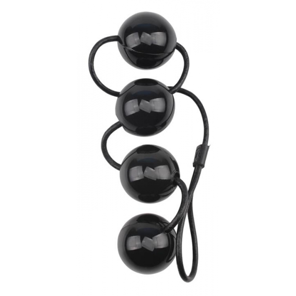 Anal balls Rubicon S 25 x 4cm Black