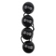 Rubicon Anal Balls L 35 x 6cm Preto