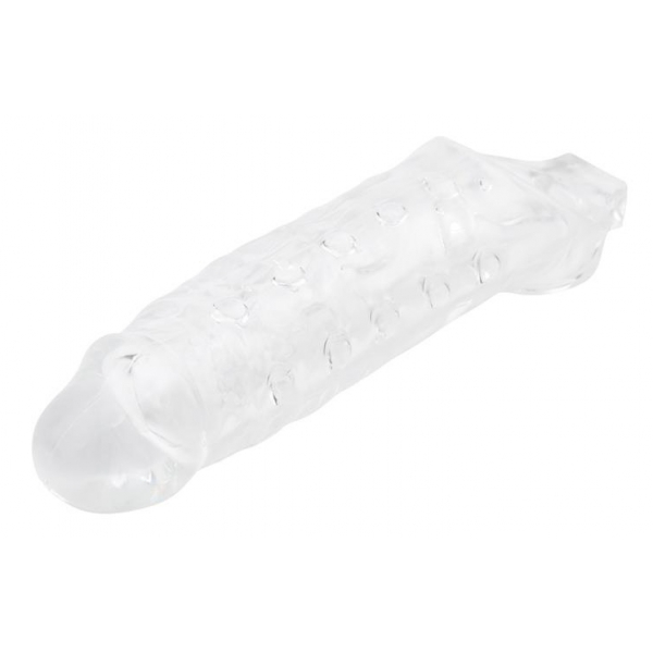 Mighty Penis Sleeve 15 x 4.5cm Clear