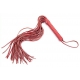 Prop Show Scatter Whip - Real Leather RED