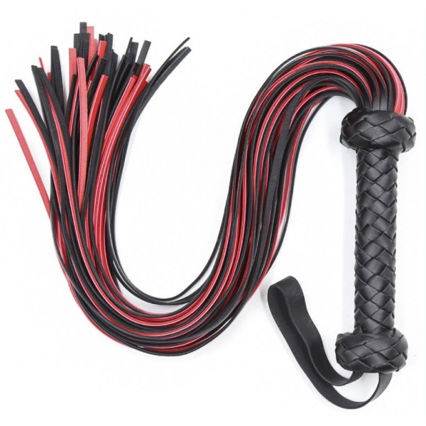 Lofy Whip 65cm Black-Red