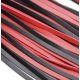Látigo Lofy 65cm Negro-Rojo
