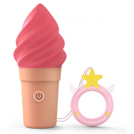 Love to Love Klitoris-Stimulator Cand'Ice Raspberry Jolly