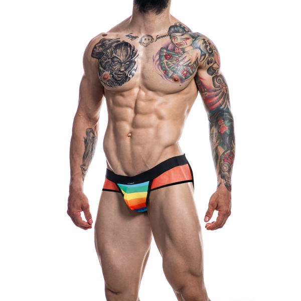 C4M-Mixed Jockstrap-Rainbow