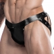 C4M -Desire Jockstrap-BlackLeatherette