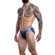 Jockstrap Desire Zwart-Blauw