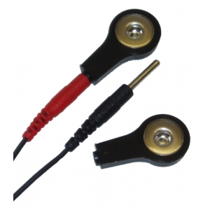 ElectraStim Adaptadores de botón de presión ElectraStim de 2 mm