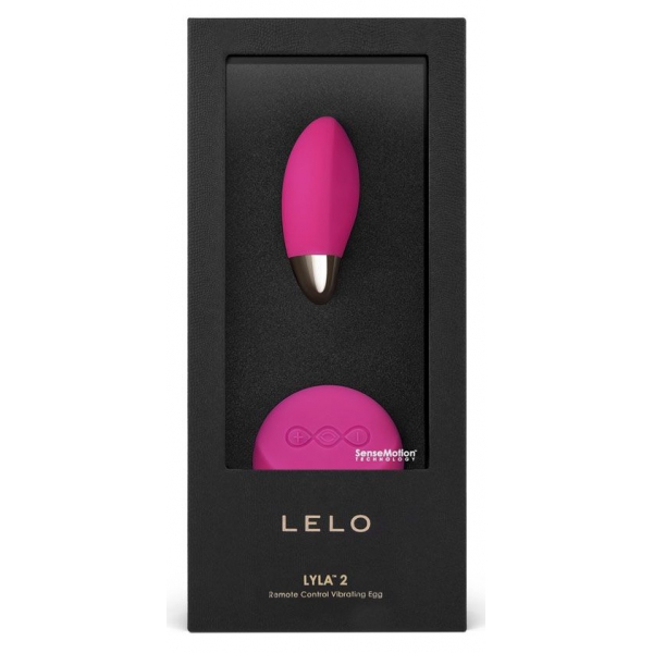 Huevo vibrador Lyla 2 8 x 3,5cm Cereza