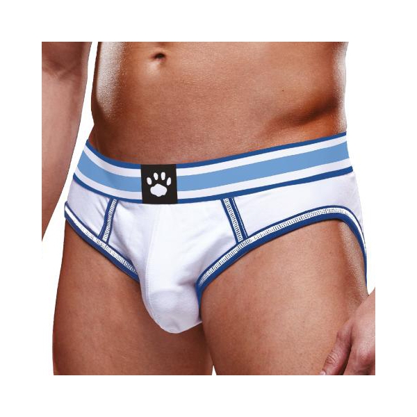 Bottomless Open Brief Prowler White-Sky Blue