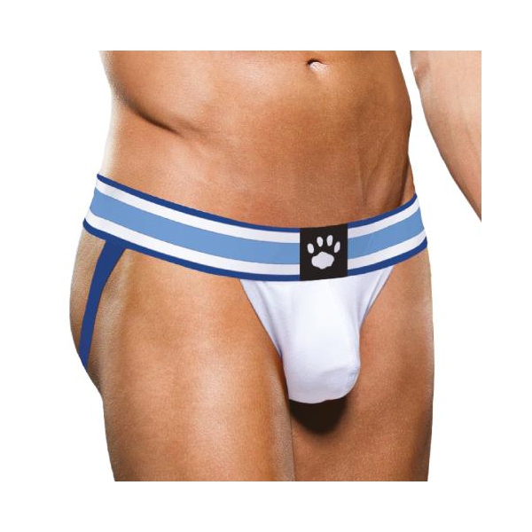 Jockstrap Jock Prowler Wit-Blauw