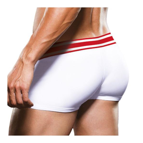 Boxer Trunk Prowler White-Red