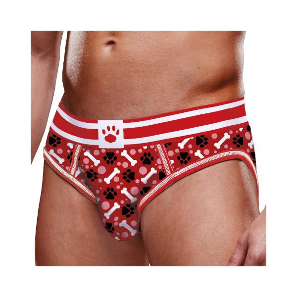 Bottomless Puppy Open Brief Prowler Rood