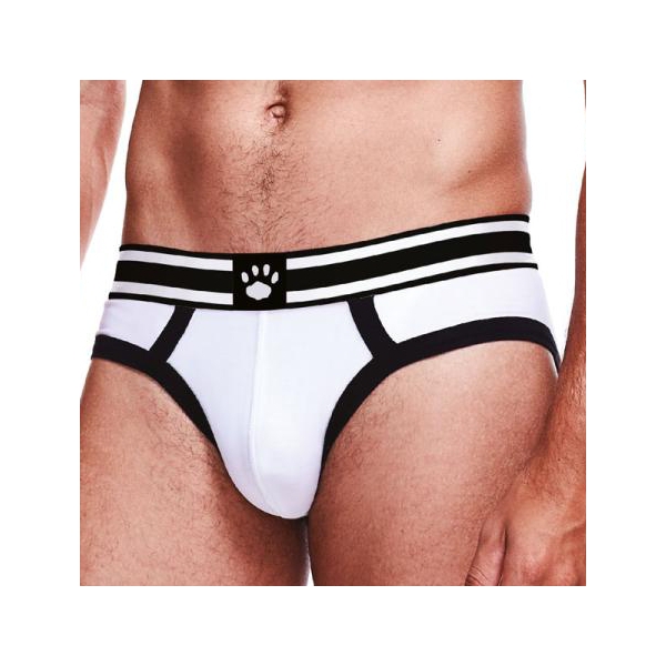 Prowler Brief White-Black