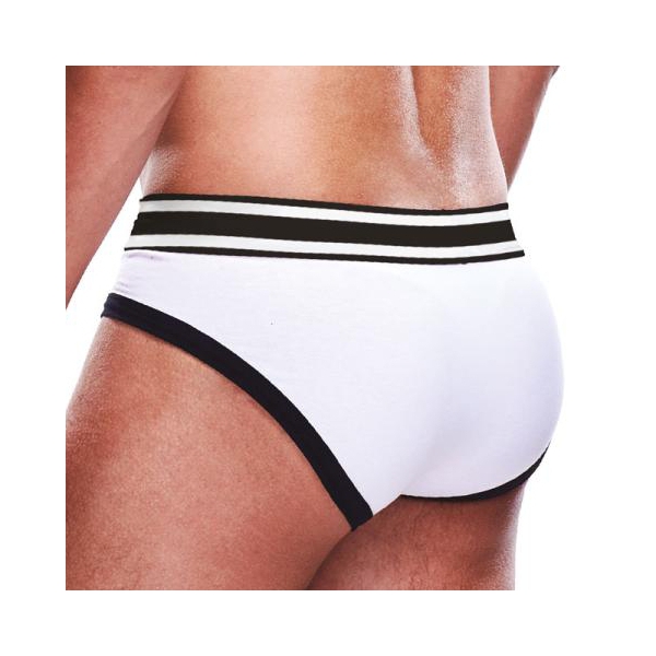 Prowler Brief White-Black