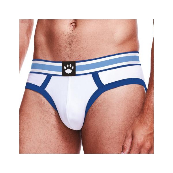 Slip BRIEF Prowler Weiß-Blau