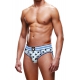 Cachorro sem fundo aberto Brief Prowler Light Blue