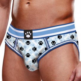 Prowler Underwear Bottomless Puppy OPEN BRIEF Prowler Bleu ciel