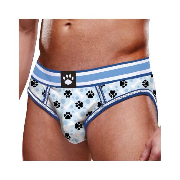 Cachorro sem fundo aberto Brief Prowler Light Blue