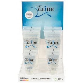 Just Glide Water Display en glijmiddel