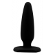 Butt Plug 13.4 x 3.7 cm Silicona Black