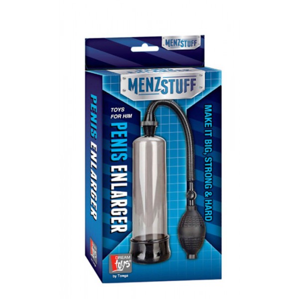 Bomba para el pene MenzStuff 19 x 5,5 cm Gris