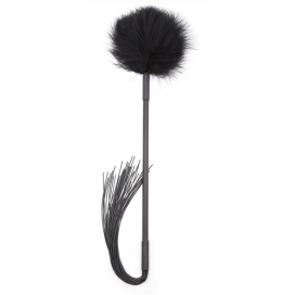 Correct Me Black Tickler Feather duster