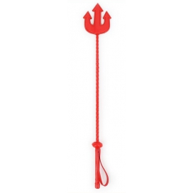 Correct Me Dominatrix Knot Riding Crop RED