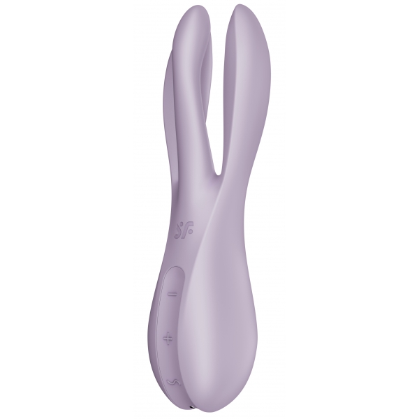 Threesome 2 Satisfyer Vibrerende Clitorisstimulator Violet