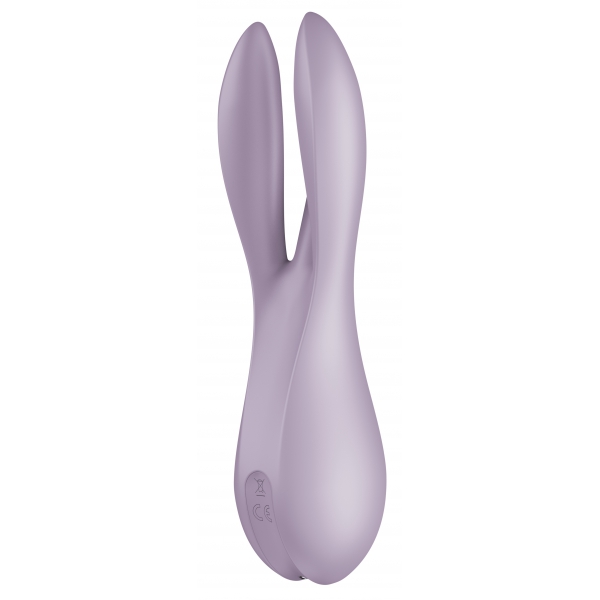 Threesome 2 Satisfyer Vibrating Clitoris Stimulator Violet