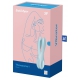 Vibrierender Klitoris-Stimulator Threesome 1 Satisfyer Blau