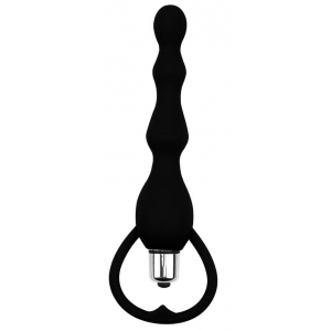 Chisa Novelties Tail Power Black Mont vibrating rosary 12 x 3cm