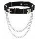 Love Chain Collarbone Necklace BLACK
