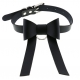 Collar de noche con lazo negro