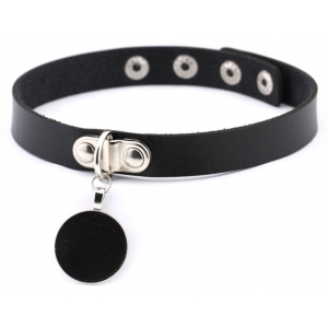 Joy Jewels Collana Round Moon nera