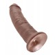 Dildo King Cock 22 x 5.3 cm marrone