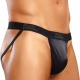 Jockstrap Satin Up Schwarz