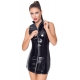 Vinyl Dress with Zip