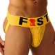 Punho Amarelo Logotipo Jockstrap