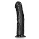 Dildo Curved Strong 23 x 5.5cm Black