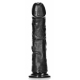 Dildo Curved Strong 23 x 5.5cm Black