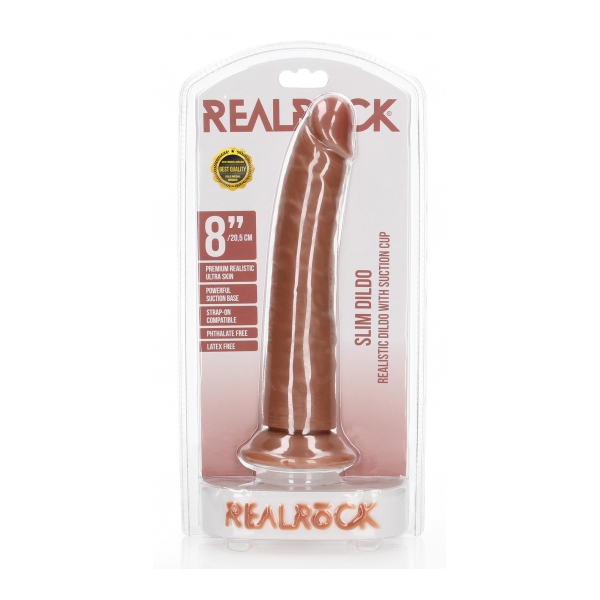 RealRock Dildo Slim 20 x 4,6cm Latino