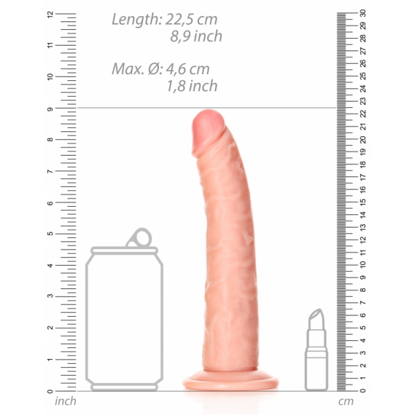 Slim RealRock dildo 20 x 4.6cm