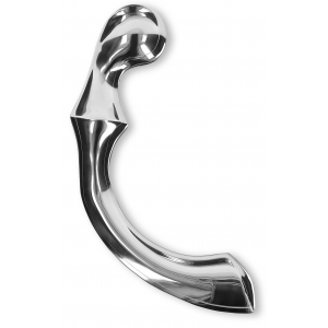 PlayHouse Metalldildo Ribbed Steel 25 x 4cm