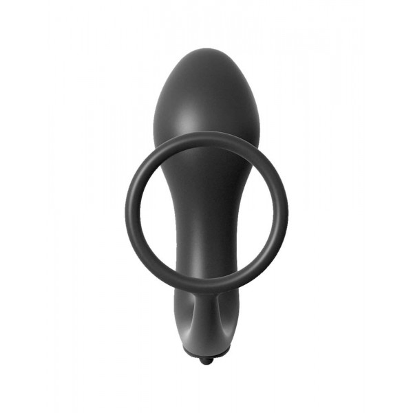 Ass Gasm Vibrant Plug 8,9 x 3,5 cm Zwart