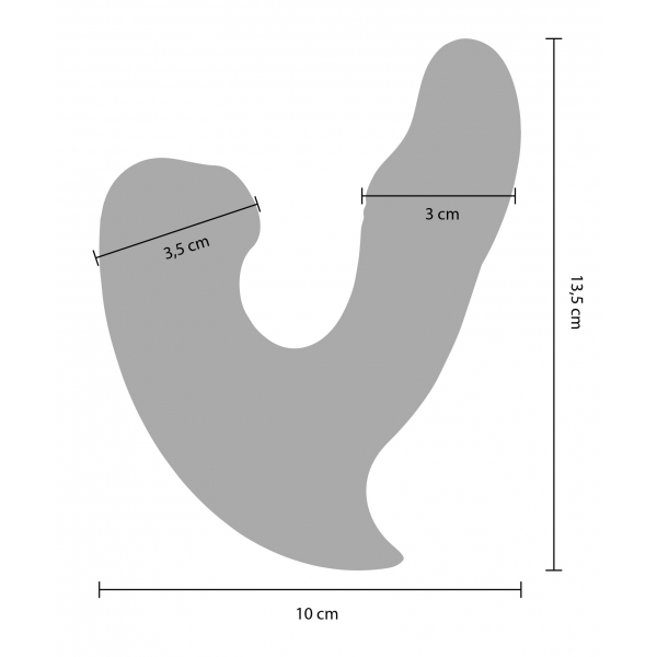 Eternal Estimulador de Clítoris y Punto G 15cm Turquesa