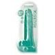 Crystal Clear Dildo 21 x 5.5cm Green