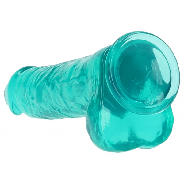 Crystal Clear Dildo 21 x 5.5cm Green