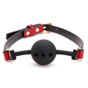 LuxuryFantasy Fionda a sfera Liny sottile nero-rosso