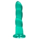 Dildo Twist Crystal RealRock 16 x 4 cm Verde