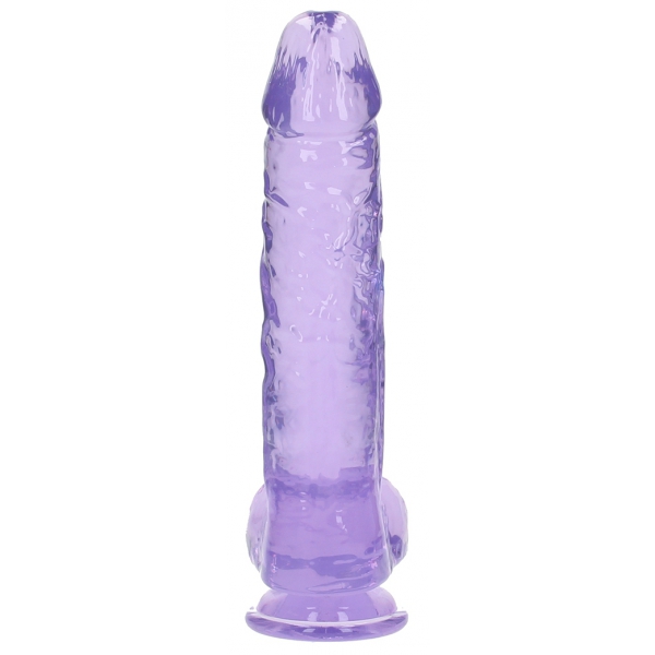 Consolador Cristalino 21 x 5,5cm Morado